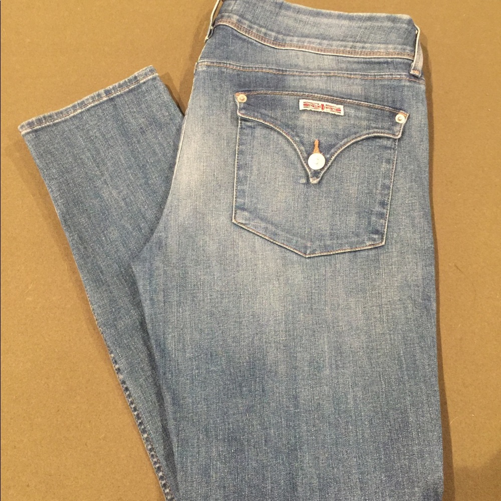 Hudson Collin Skinny Flap Jeans